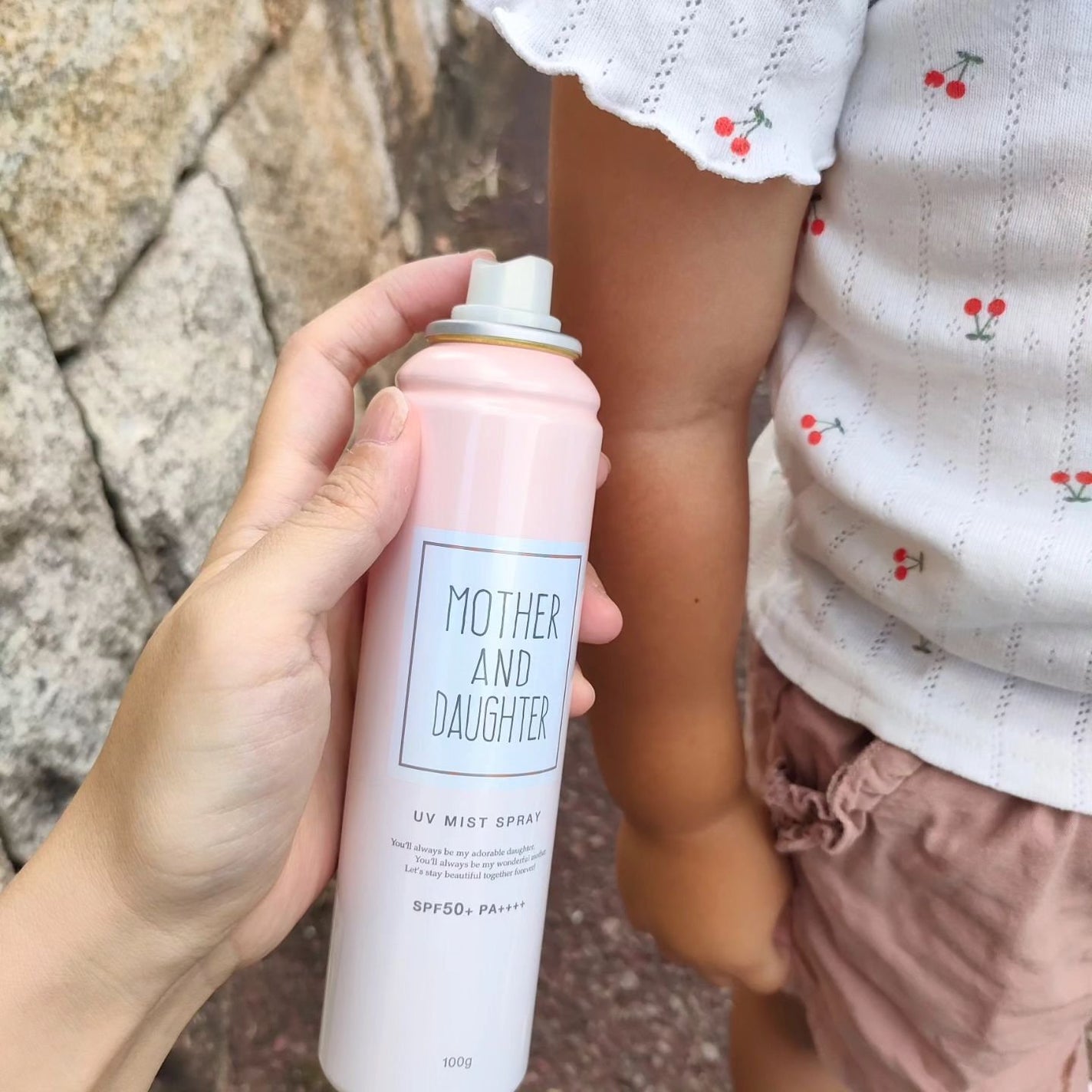 UVミストスプレー SPF50+ PA++++/Mother&Daughter/日焼け止めミスト・スプレーを使ったクチコミ(1枚目)