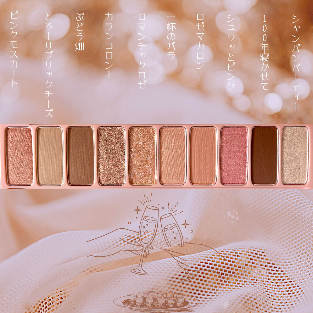 プレイカラー アイシャドウ/ETUDE/アイシャドウパレットを使ったクチコミ（3枚目）