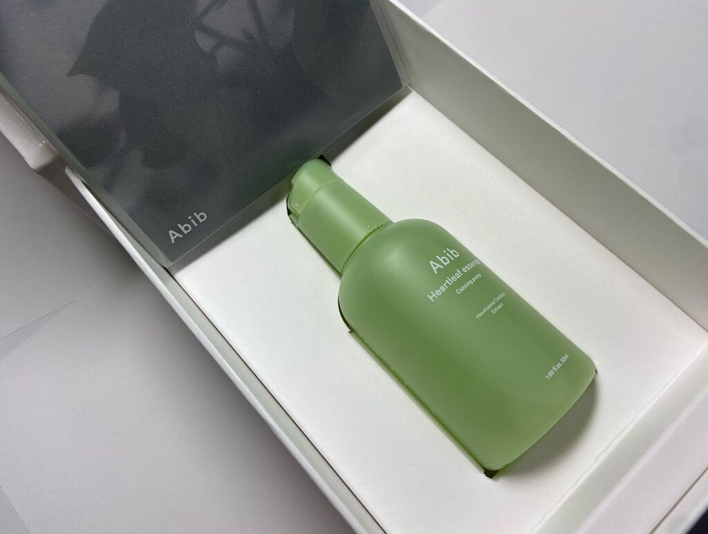 Heartleaf essence Calming pump/Abib /美容液を使ったクチコミ（2枚目）