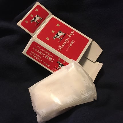 赤箱 (しっとり)/カウブランド/洗顔石鹸を使ったクチコミ(1枚目)