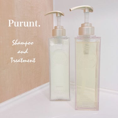 Purunt. プルント モイストリッチ美容液シャンプー／モイストリッチリペア美容液トリートメントのクチコミ「出会えて良かったヘアケア😍💕

美容室メーカーさんが366日かけて開発した
《貯水オイル美容の.....」（2枚目）