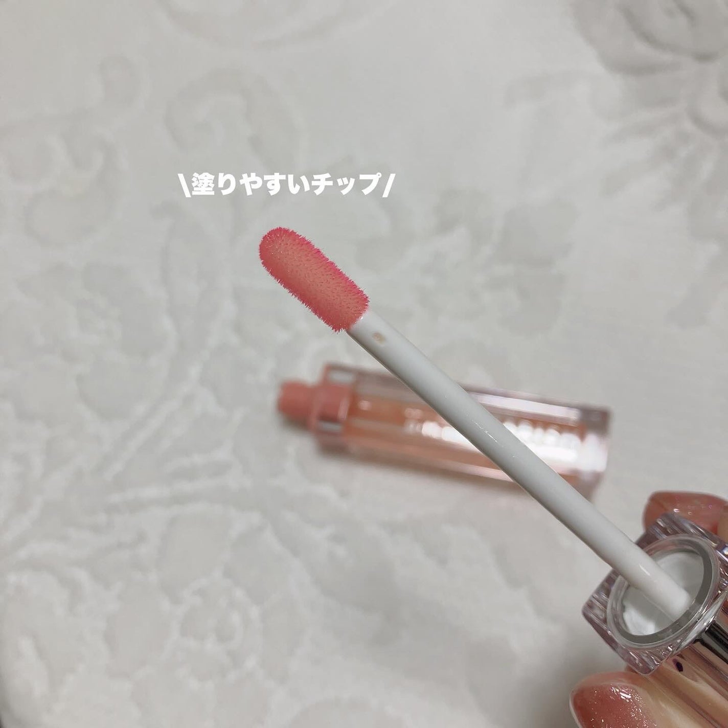 キューミ―ボムショットリッププランパー/AGARISM/リッププランパーを使ったクチコミ(3枚目)