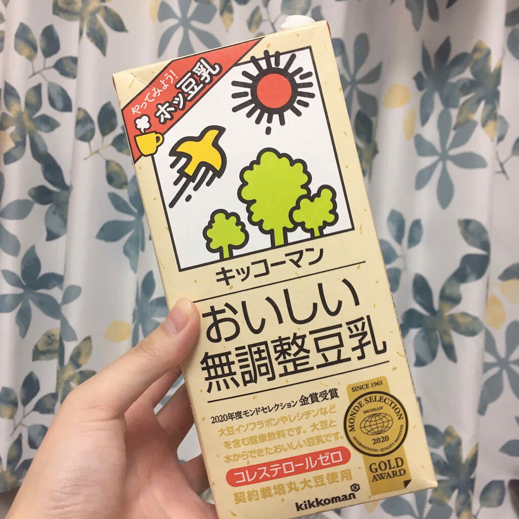 おいしい無調製豆乳/キッコーマン飲料/豆乳飲料を使ったクチコミ（2枚目）