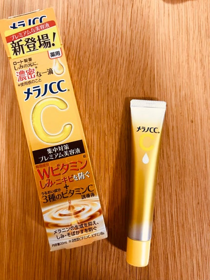 薬用しみ集中対策 プレミアム美容液/メラノCC/美容液を使ったクチコミ(1枚目)