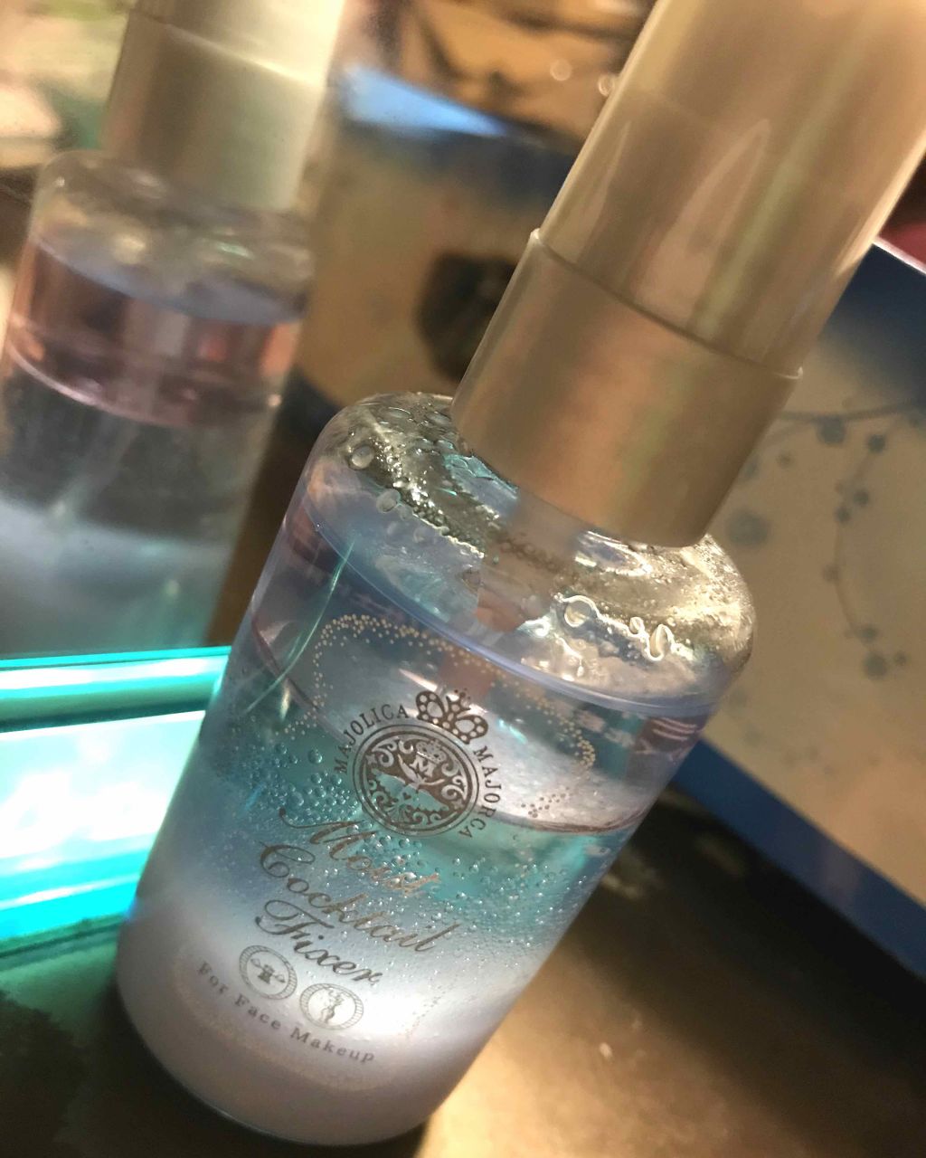 モイストカクテルフィクサー/MAJOLICA MAJORCA/フィックスミストを使ったクチコミ（1枚目）