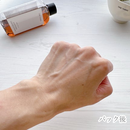 モデリングパック ドクダミ/ONE THING/シートマスク・パックを使ったクチコミ(8枚目)