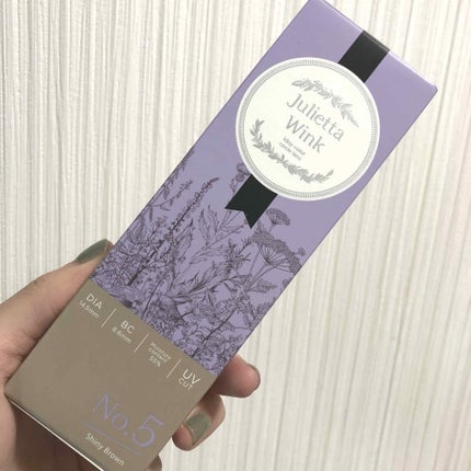 UVカラーサークルレンズ/ジュリエッタウィンク/カラーコンタクトレンズを使ったクチコミ(1枚目)