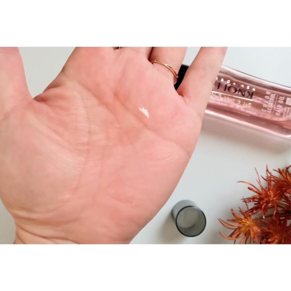 カラーコントロール ヘアオイル Ｗ/スティーブンノル ニューヨーク/ヘアオイルを使ったクチコミ（3枚目）