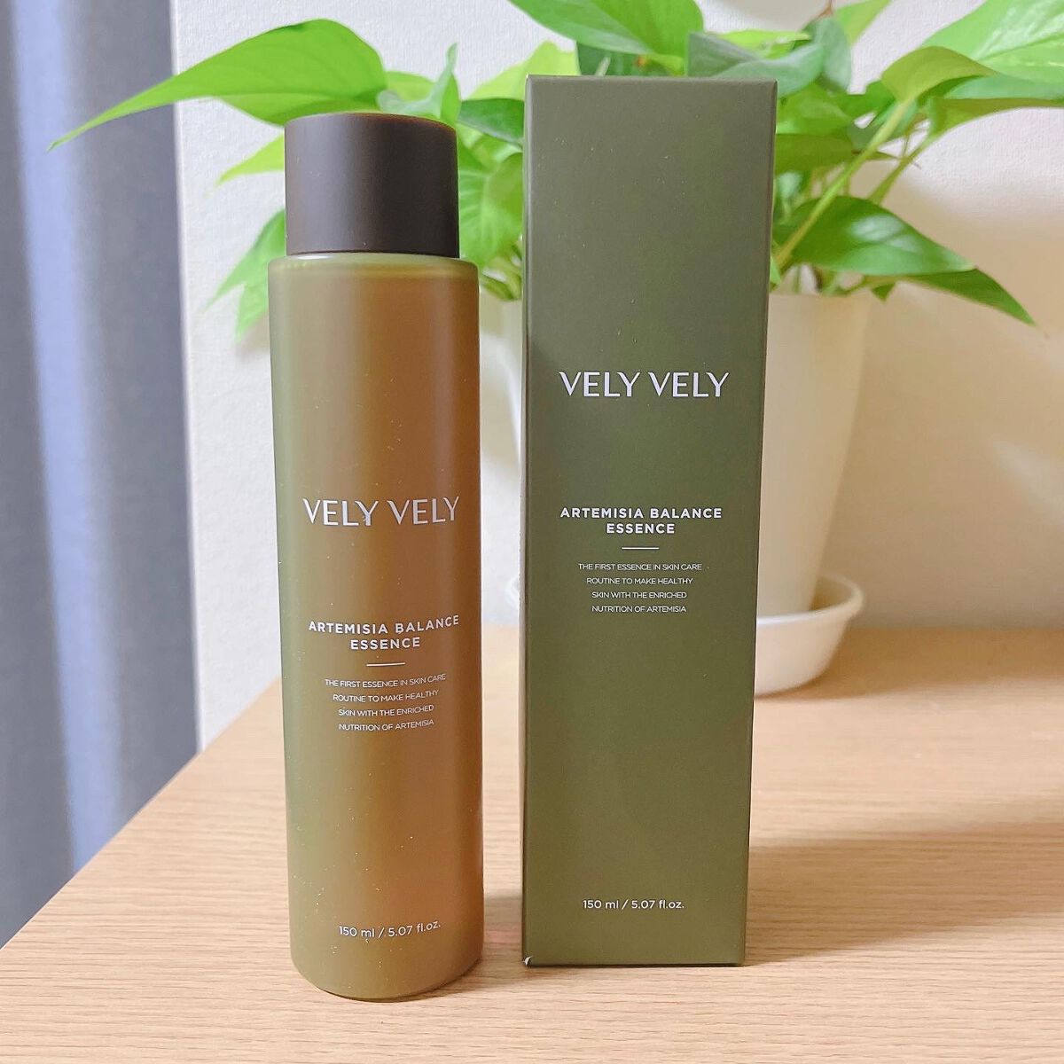 ヨモギバランスエッセンス/VELY VELY/美容液を使ったクチコミ(4枚目)