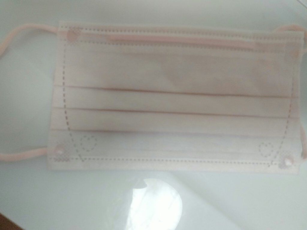 小顔に見えるマスク/DAISO/マスクを使ったクチコミ（3枚目）