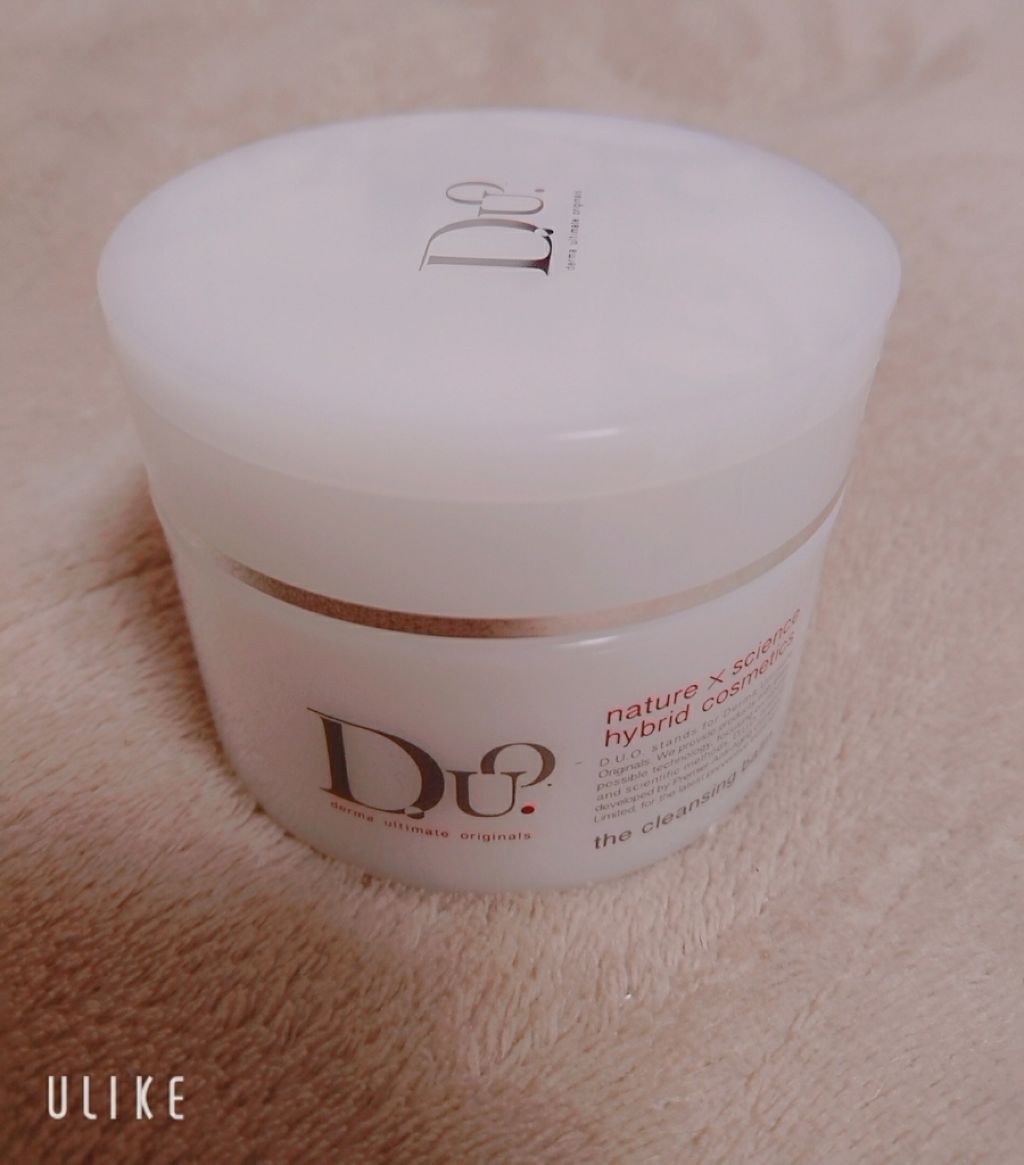 デュオ ザ クレンジングバーム/DUO/クレンジングバームを使ったクチコミ（1枚目）