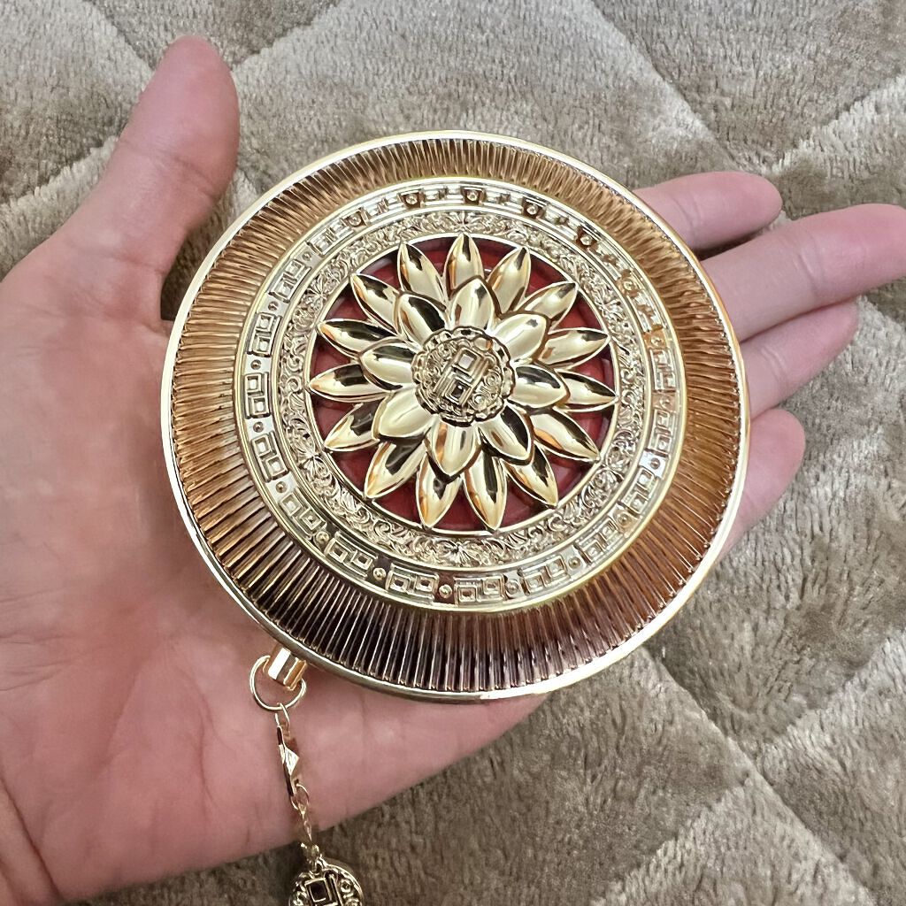 ZEESEAｘ正宮御品　「盛唐酔夢」シリーズ　丹酔金箔　牡丹チークシャッドパレット/ZEESEA/パウダーチークを使ったクチコミ（3枚目）