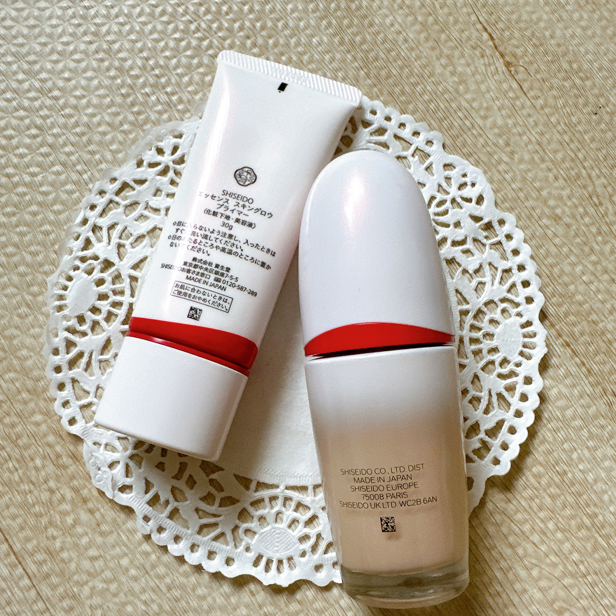 エッセンス スキングロウ ファンデーション/SHISEIDO/リキッドファンデーションを使ったクチコミ（3枚目）