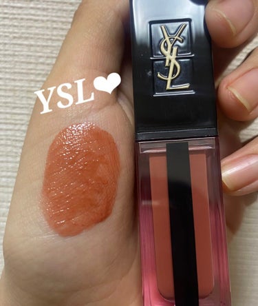 ルージュ ピュールクチュール ヴェルニ ウォーターステイン 610 ヌード アンダーウォーター/YVES SAINT LAURENT BEAUTE/口紅を使ったクチコミ（1枚目）