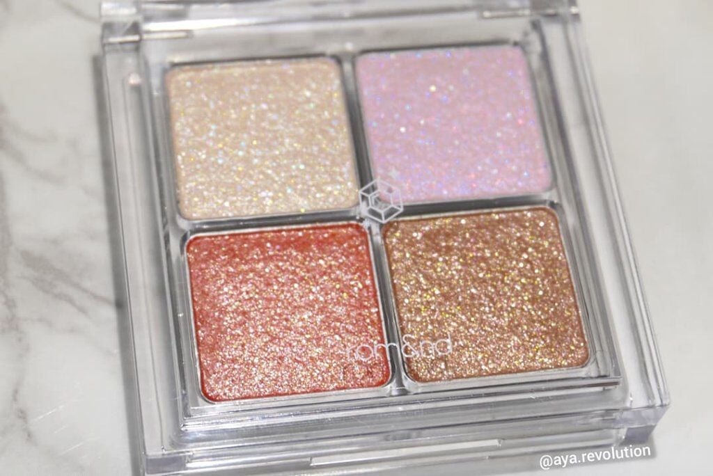 ベターザンアイズ/rom&nd/アイシャドウパレットを使ったクチコミ(3枚目)