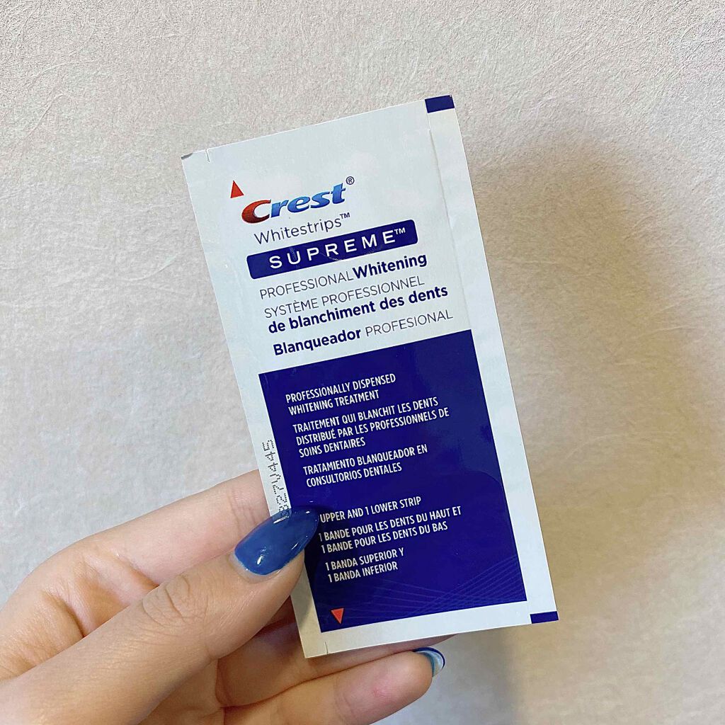 Crest SUPREME whitestrips  Crest