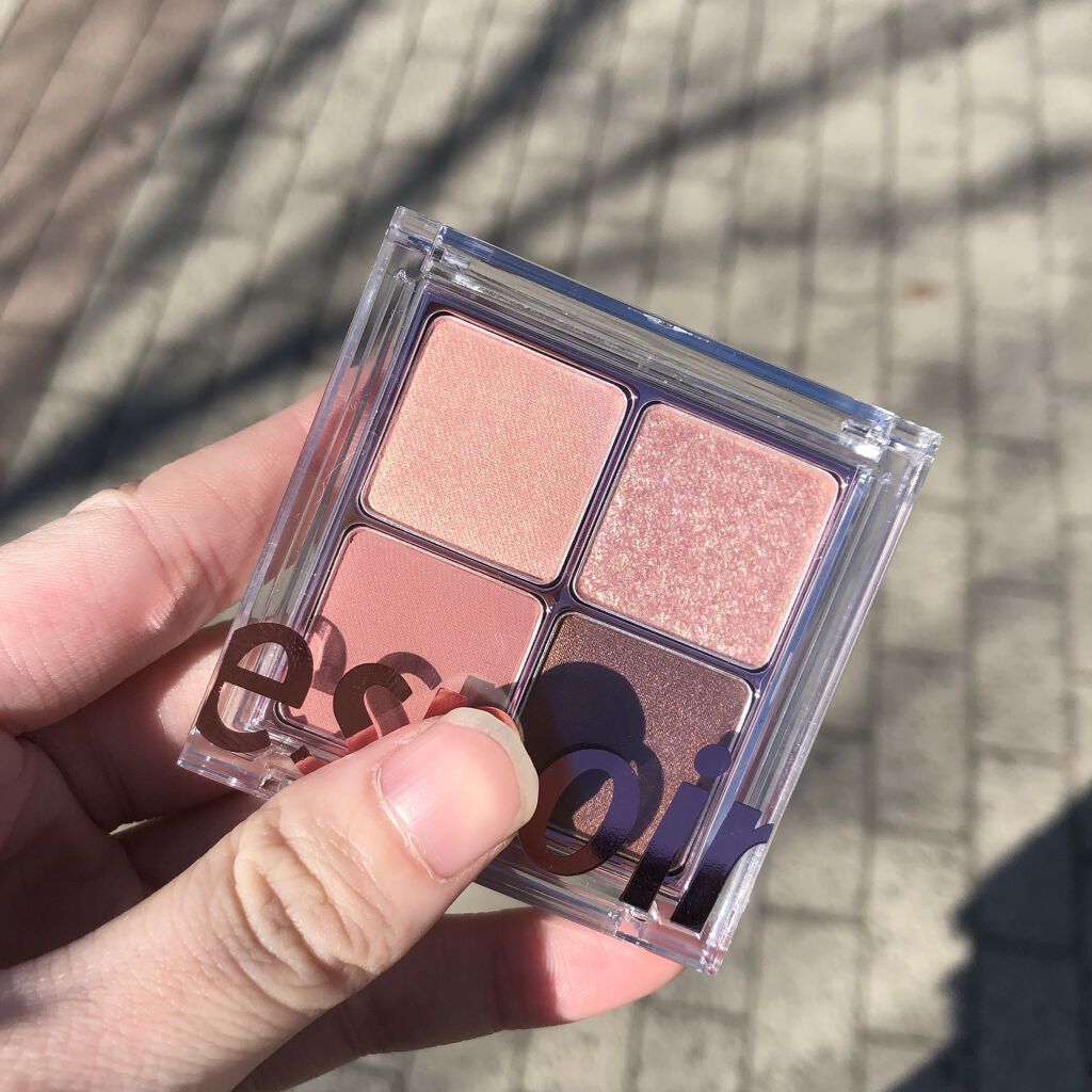 リアルアイハンディパレット ロージーフラット/espoir/アイシャドウパレットを使ったクチコミ（1枚目）