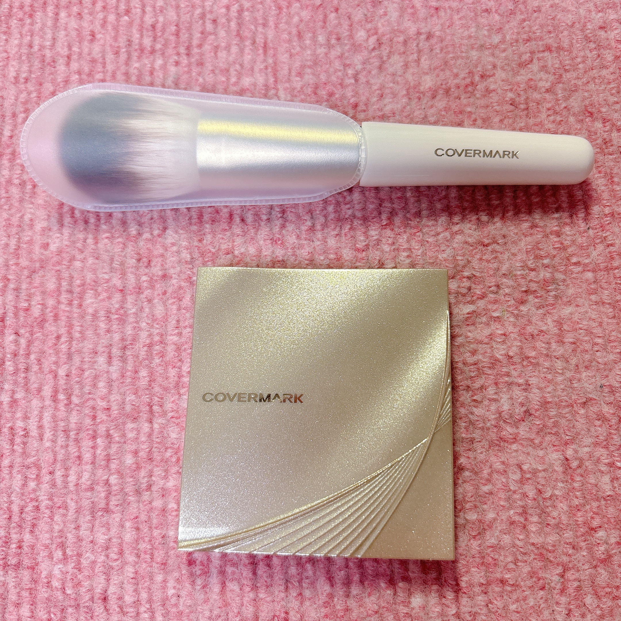 カバーマーク　ライティング カラー パウダー/COVERMARK/パウダーチークを使ったクチコミ（3枚目）