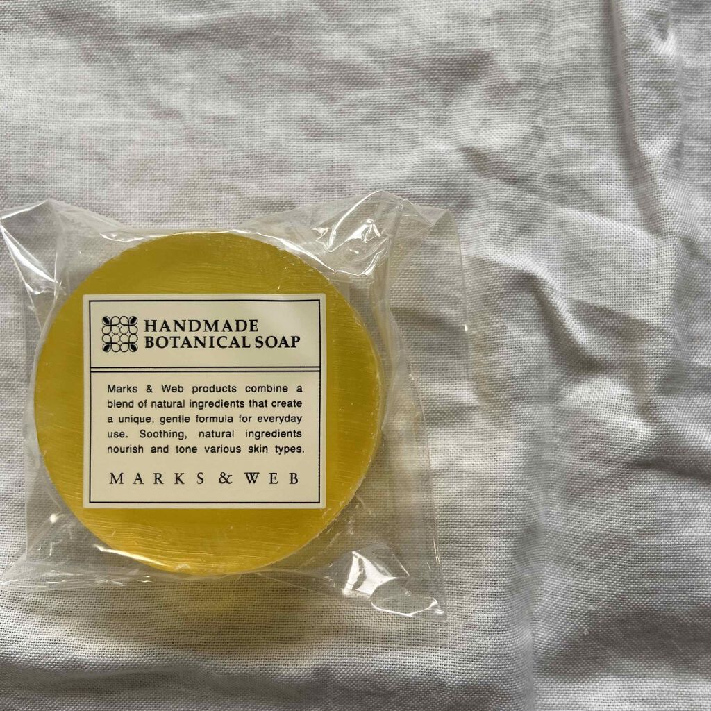ハンドメイドボタニカルソープ レモングラス/ガーデニア/MARKS&WEB/洗顔石鹸を使ったクチコミ(1枚目)