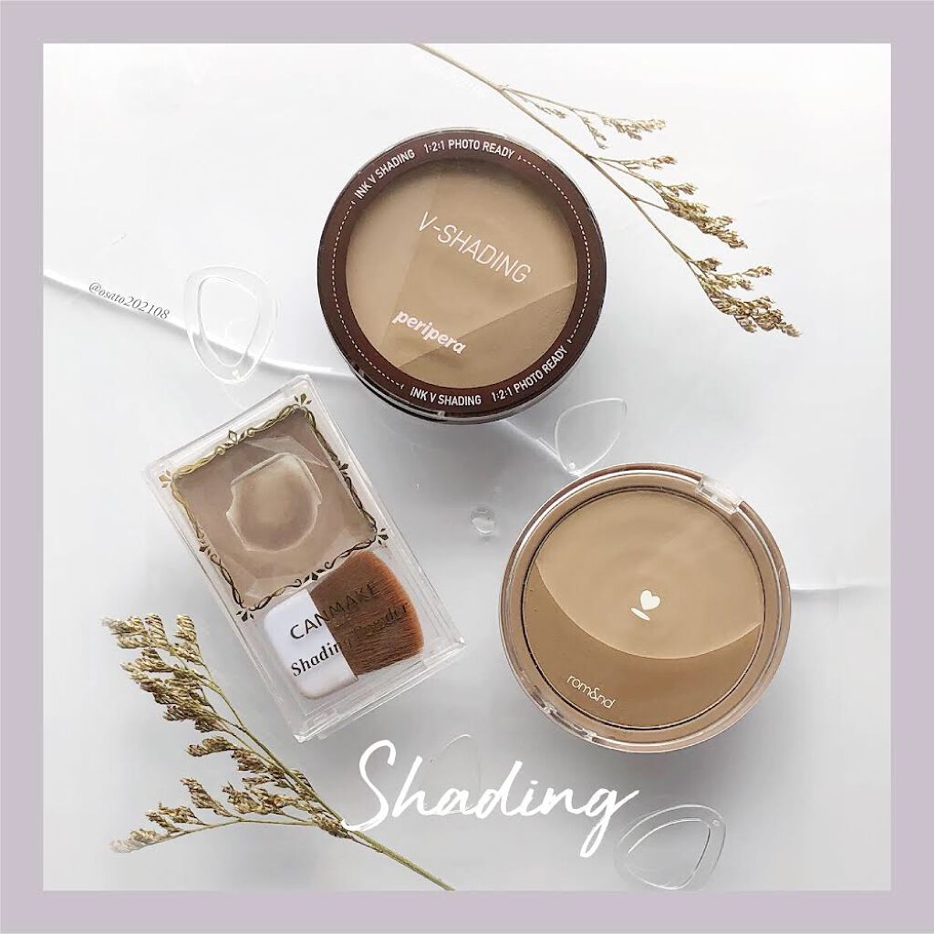 シェーディングパウダー/キャンメイク/シェーディングを使ったクチコミ(1枚目)