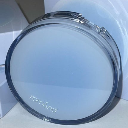 ベアウォータークッション/rom&nd/クッションファンデーションを使ったクチコミ(10枚目)