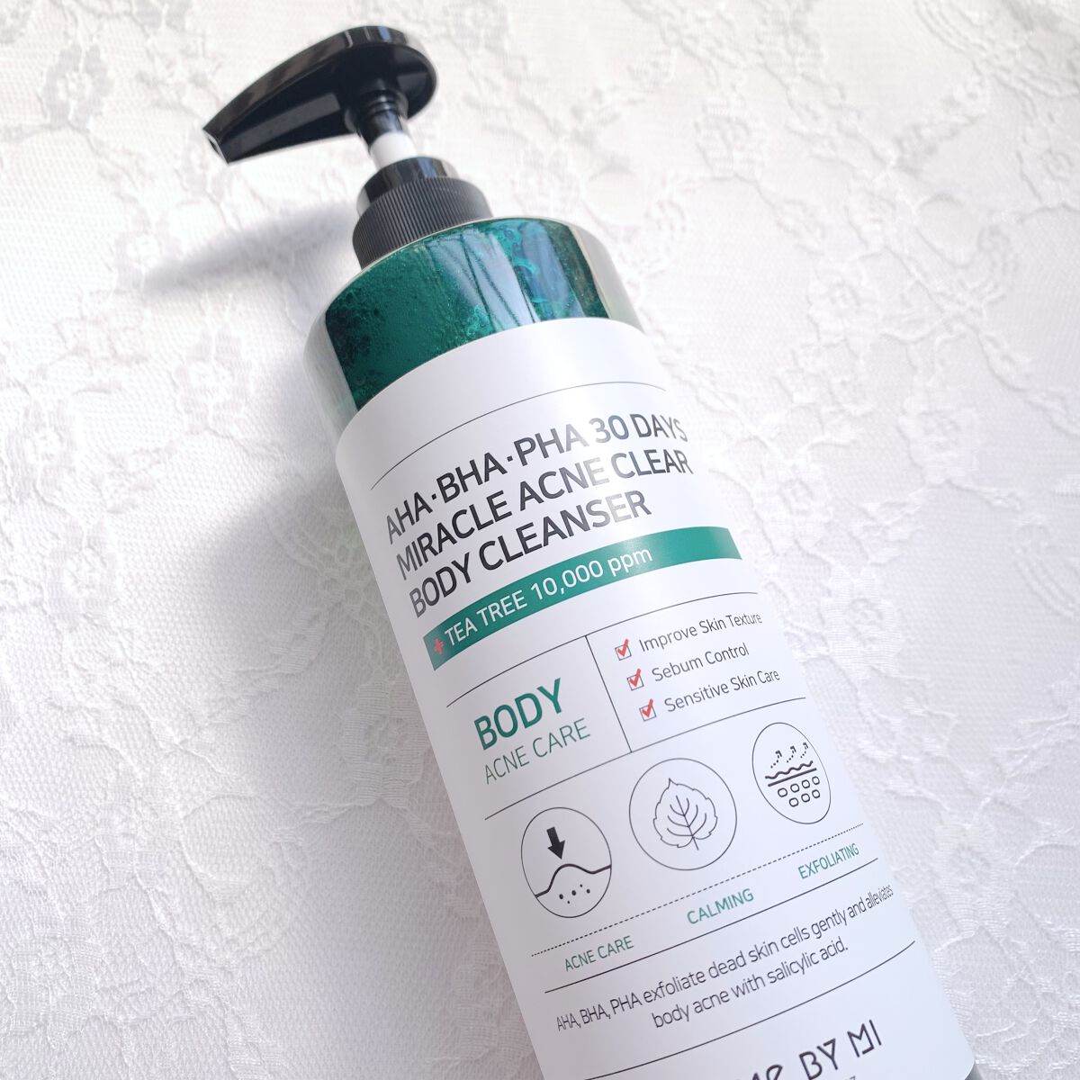 AHA·BHA·PHA 30デイズミラクルアクネボディクレンザー/SOME BY MI/ボディソープを使ったクチコミ（2枚目）