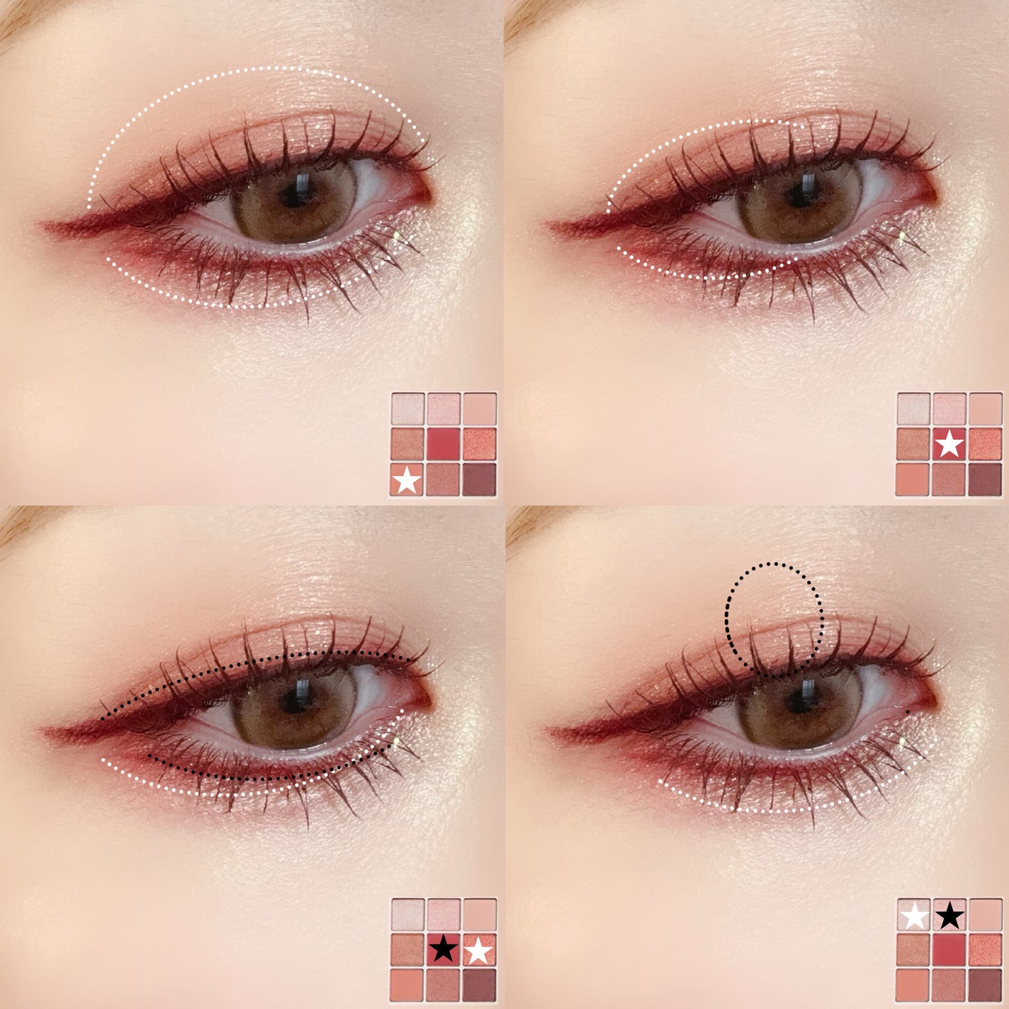 シャドウパレット/dasique/アイシャドウパレットを使ったクチコミ(3枚目)