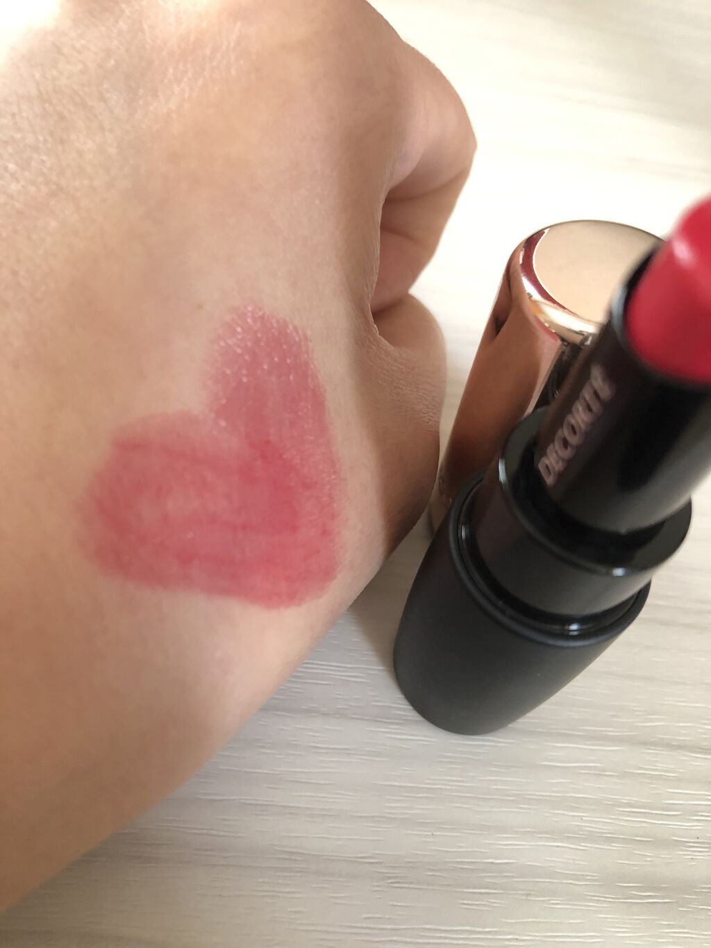 ザ ルージュ RD453/DECORTÉ/口紅を使ったクチコミ（3枚目）