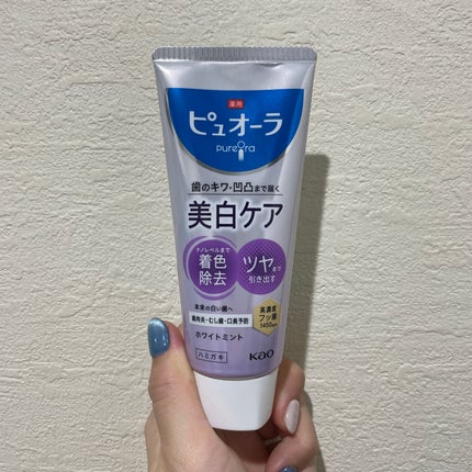 薬用ピュオーラ 美白ケア ハミガキ/ピュオーラ/歯磨き粉を使ったクチコミ(1枚目)