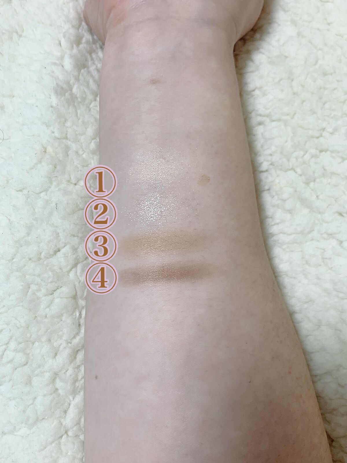 アンダーアイメーカー/dasique/アイシャドウパレットを使ったクチコミ(3枚目)