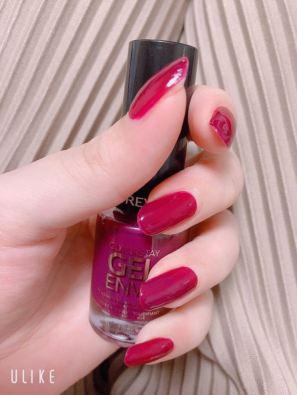 カラーステイ ジェル エンビー ロングウェア ネイル エナメル N 067 ワット ア ジェム  /REVLON/マニキュアを使ったクチコミ（1枚目）