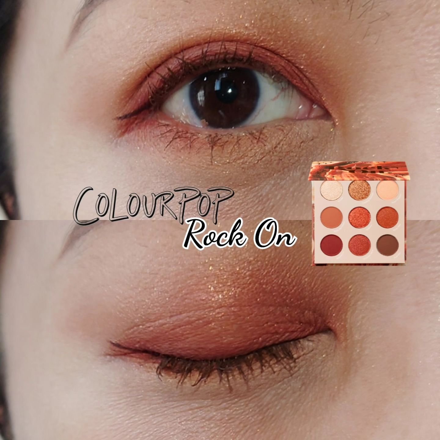 Rock On /ColourPop/アイシャドウパレットを使ったクチコミ（1枚目）