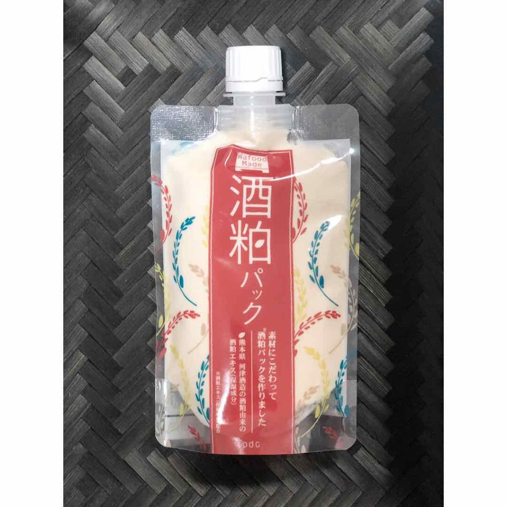 ワフードメイド　酒粕パック/pdc/洗い流すパック・マスクを使ったクチコミ（1枚目）