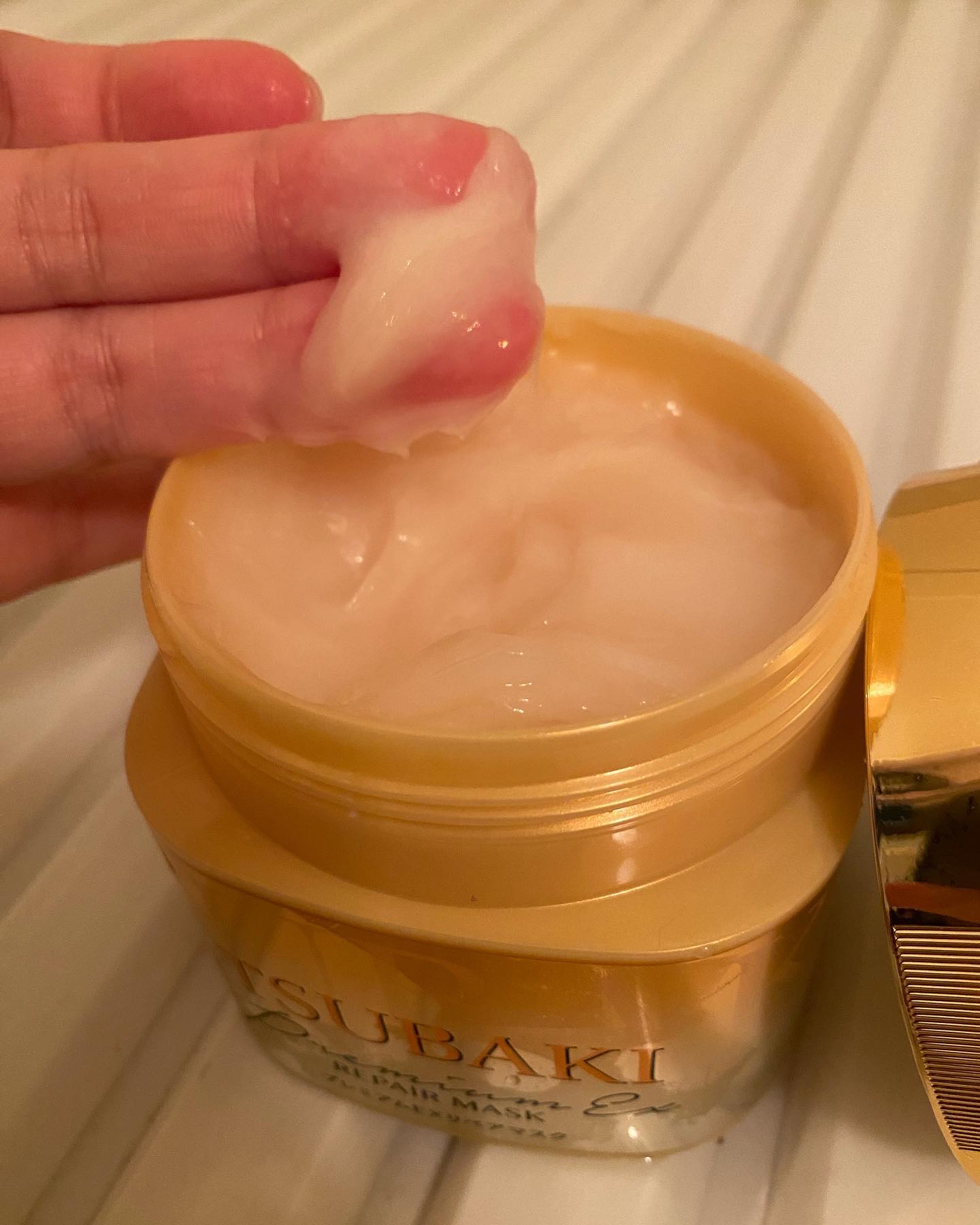 プレミアムリペアマスク（資生堂　プレミアムリペアマスク）/TSUBAKI/ヘアマスク・ヘアパックを使ったクチコミ（2枚目）