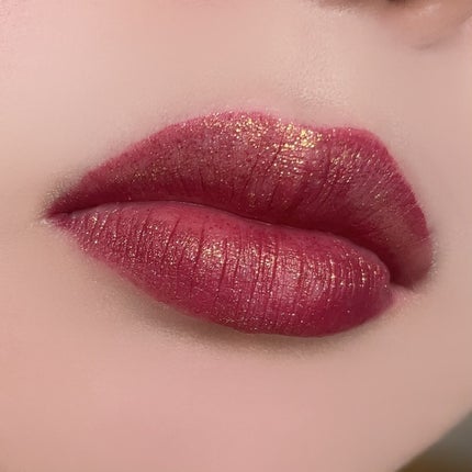 グリッター ゴールズ リキッド リップスティック/NYX Professional Makeup/口紅を使ったクチコミ(5枚目)