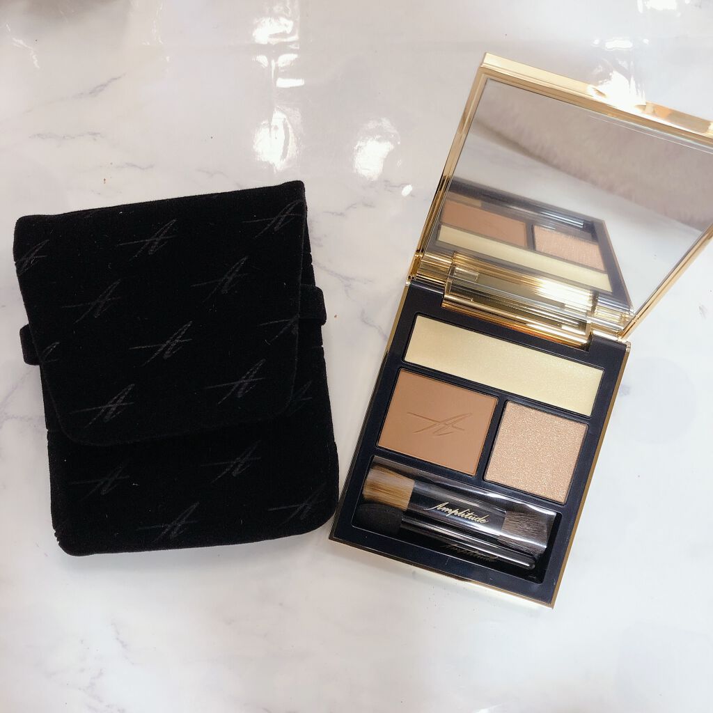 コンスピキュアス アイズ 04 ライトイエローブラウン/Amplitude/アイシャドウパレットを使ったクチコミ（2枚目）