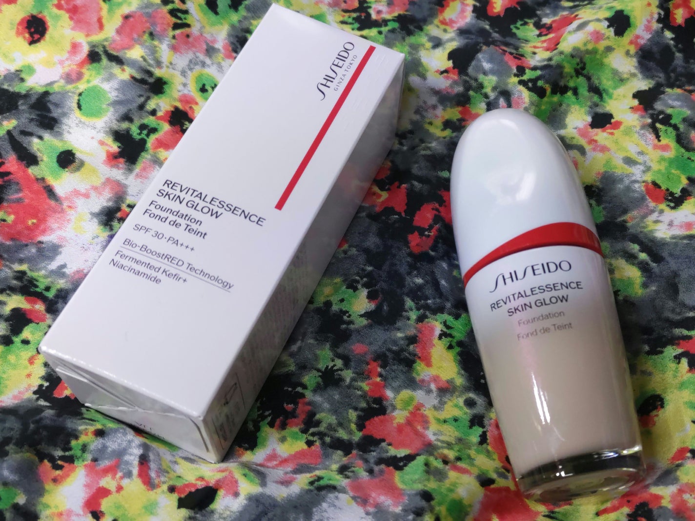 エッセンス スキングロウ ファンデーション/SHISEIDO/リキッドファンデーションを使ったクチコミ(1枚目)