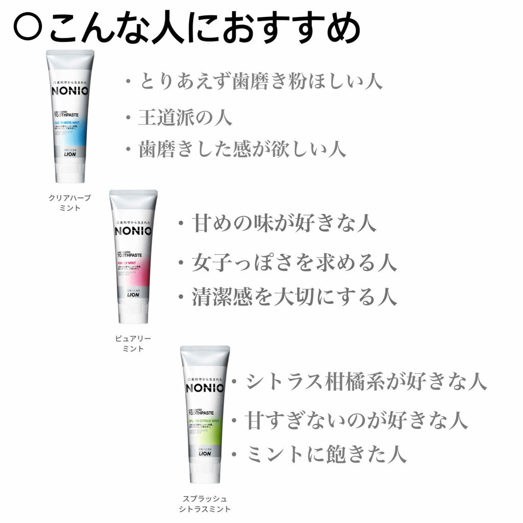 NONIO ハミガキ/NONIO/歯磨き粉を使ったクチコミ（3枚目）