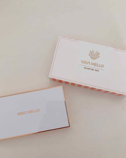 バレンタインボックス/VAVI MELLO/アイシャドウパレットを使ったクチコミ(3枚目)