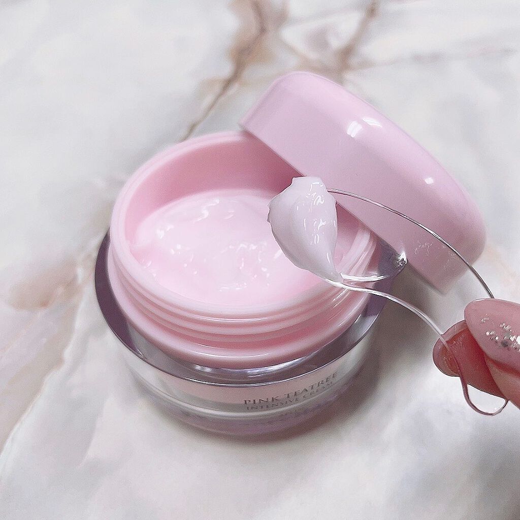 ピンクティーツリークリーム/APLIN/フェイスクリームを使ったクチコミ(2枚目)