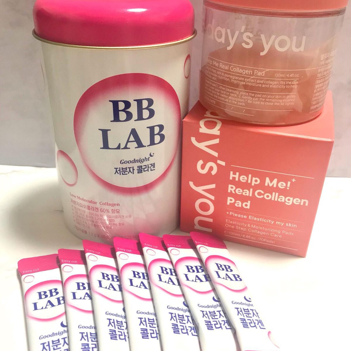 ヘルプミー! リアルコラーゲンパッド/One-day's you/トナーパッドを使ったクチコミ（2枚目）