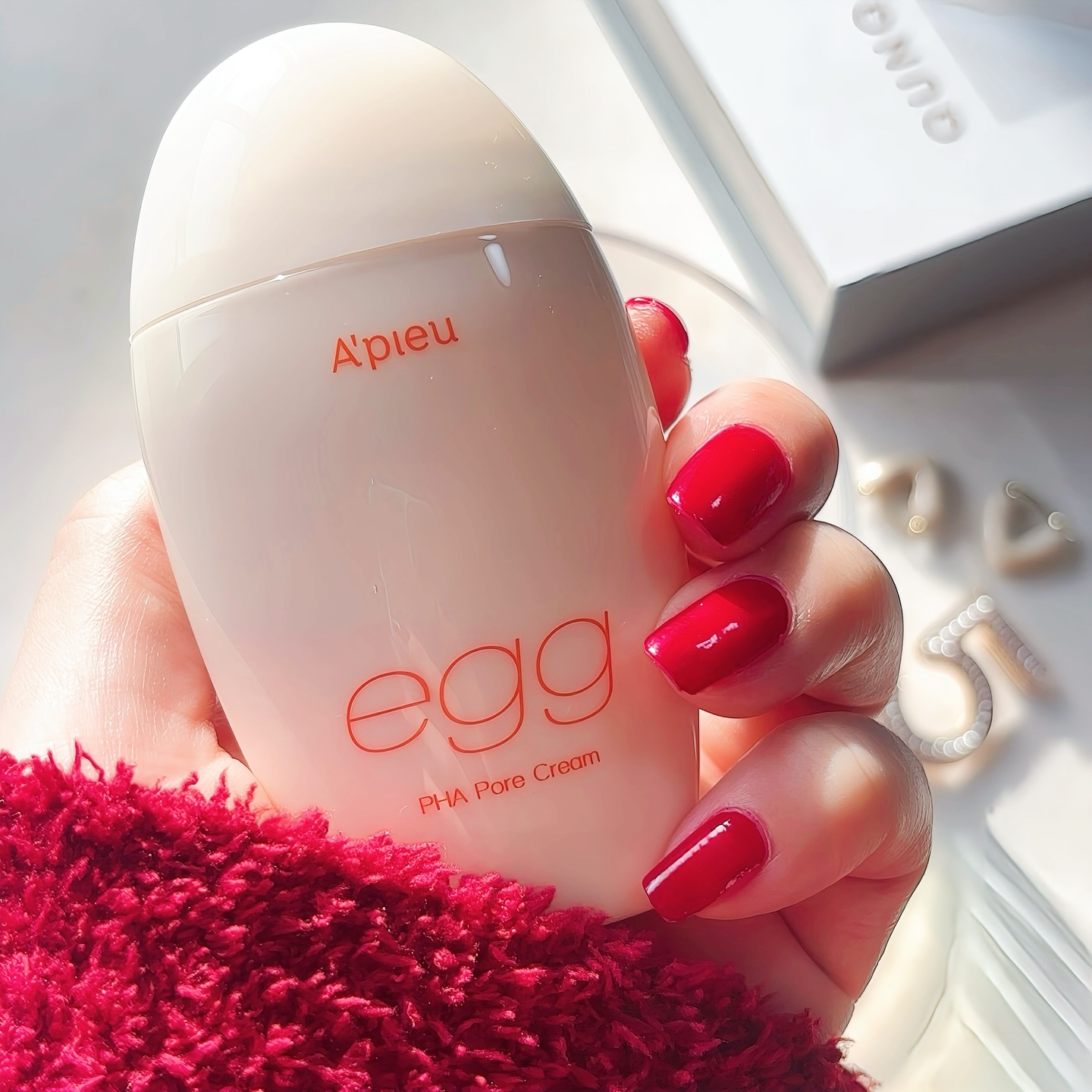 毛穴レスむき卵肌クリーム/A’pieu/フェイスクリームを使ったクチコミ（1枚目）