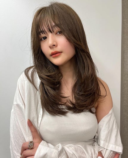 HARUNA on LIPS 「柔らかいレイヤースタイル😎鎖骨辺りから入れるレイヤーは、はねに..」(3枚目)