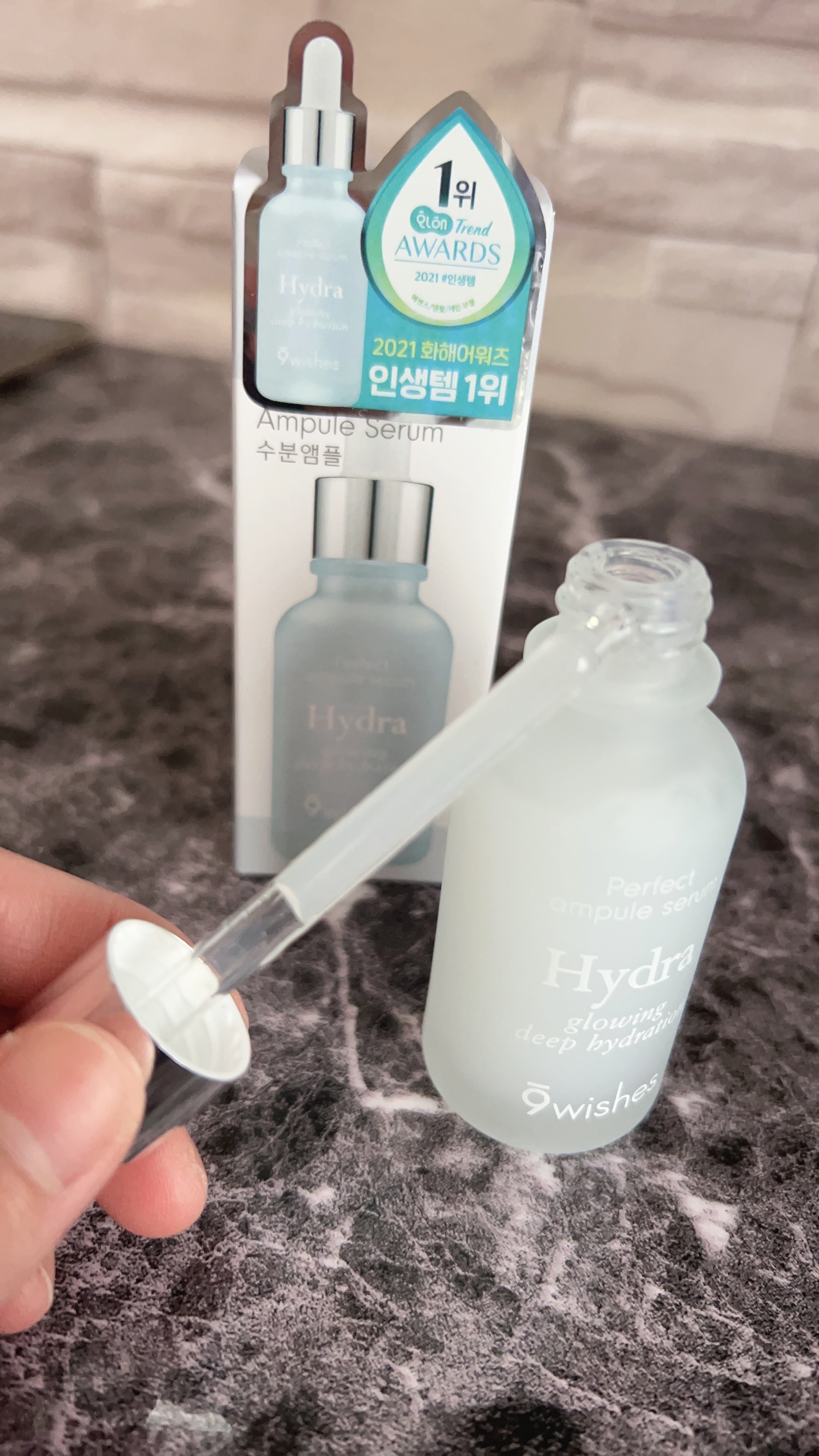 9Wishes パーフェクト アンプル セラム イドラのクチコミ「

🩵ナインウィシス ハイドラアンプル🩵


７２時間潤う肌🥹✨️


累計販売数400万本突.....」（3枚目）