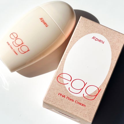 毛穴レスむき卵肌クリーム/A’pieu/フェイスクリームを使ったクチコミ(4枚目)