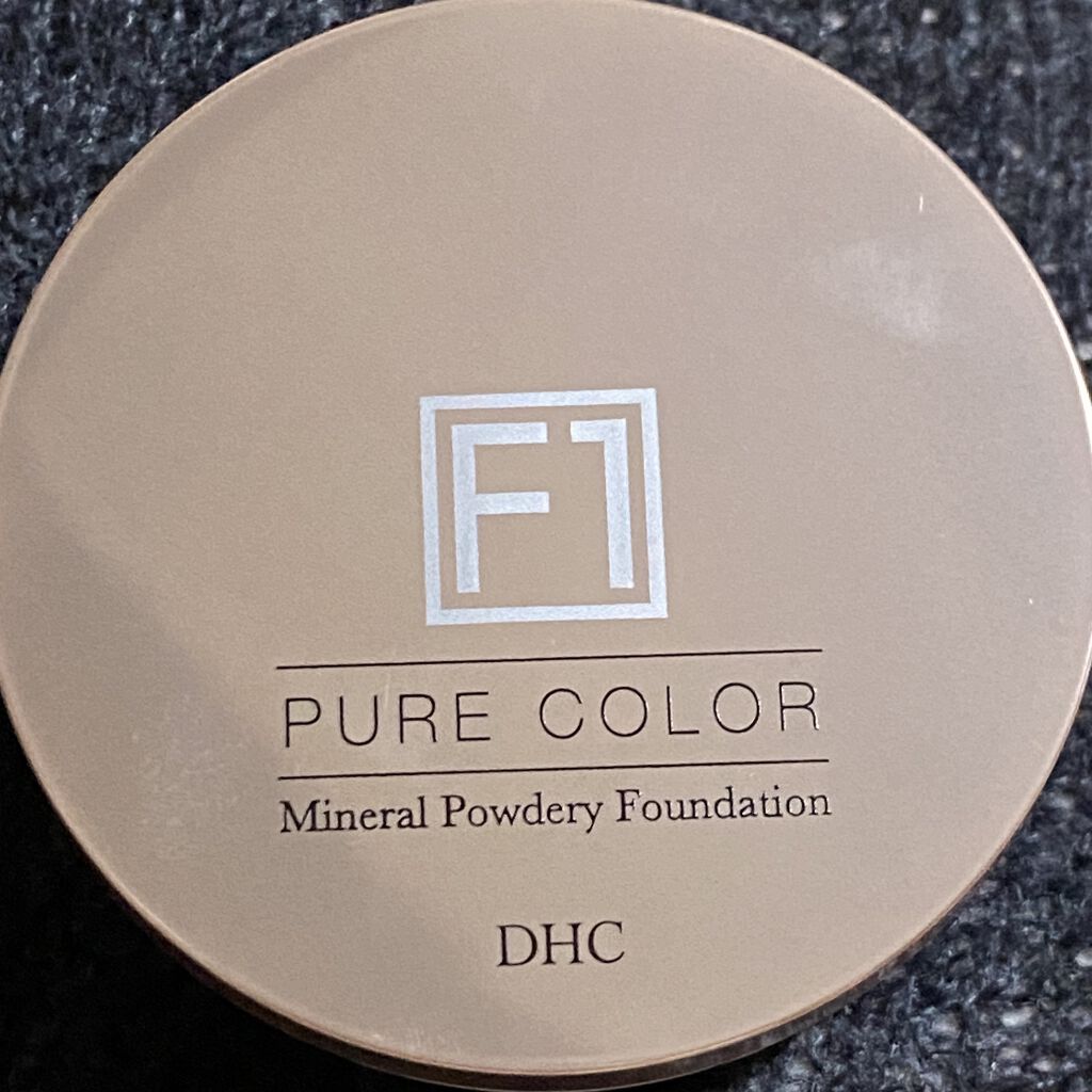 ミネラルパウダリーファンデーション ピュアカラー［F1］/DHC/パウダーファンデーションを使ったクチコミ（1枚目）