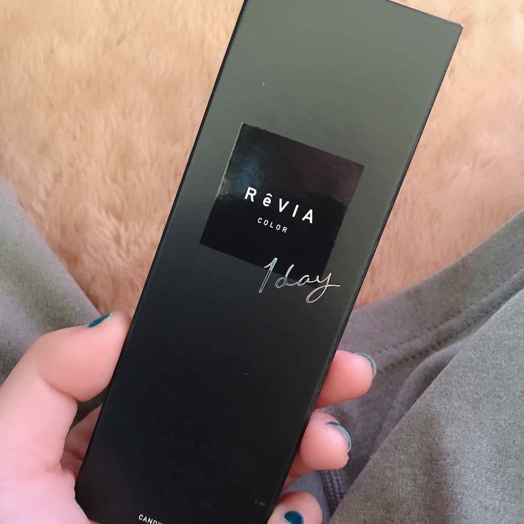 ReVIA 1day [COLOR] Nostalgia（ノスタルジア）/ReVIA/ワンデー（１DAY）カラコンを使ったクチコミ（1枚目）