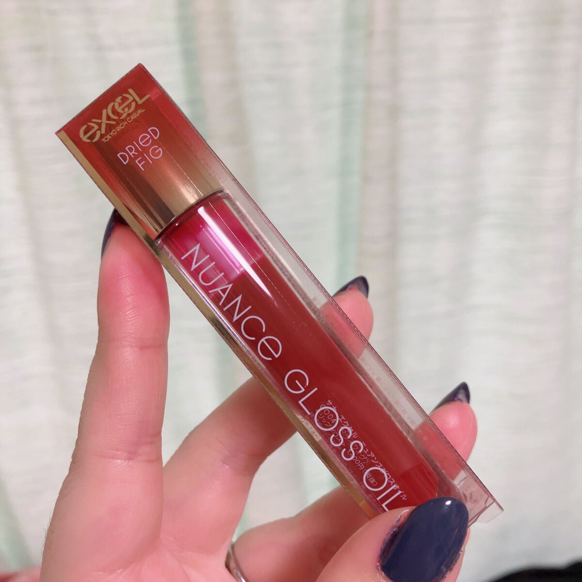 ニュアンスグロスオイル/excel/リップグロスを使ったクチコミ(1枚目)