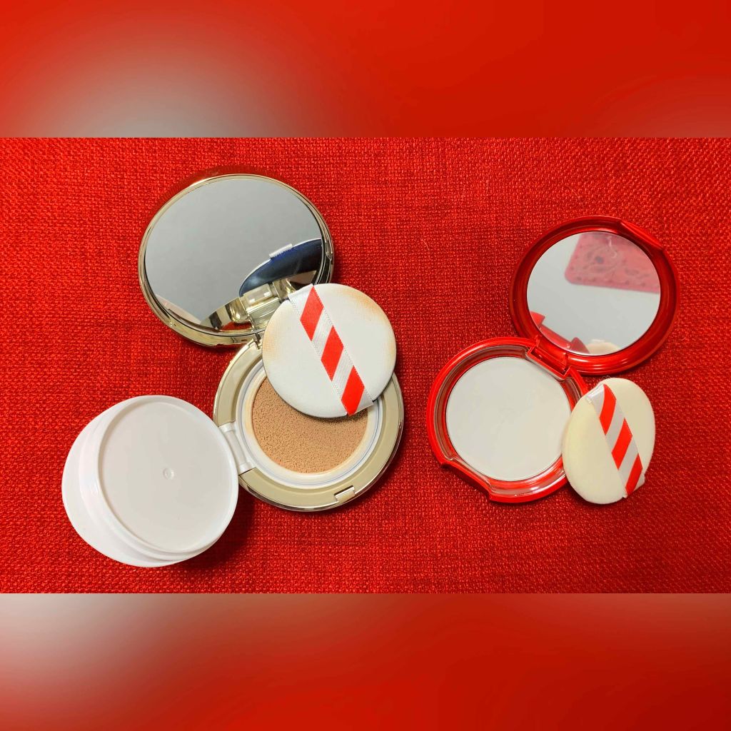 オイルクリアファクト 〈コカコーラ エディション〉/THE FACE SHOP/プレストパウダーを使ったクチコミ（2枚目）