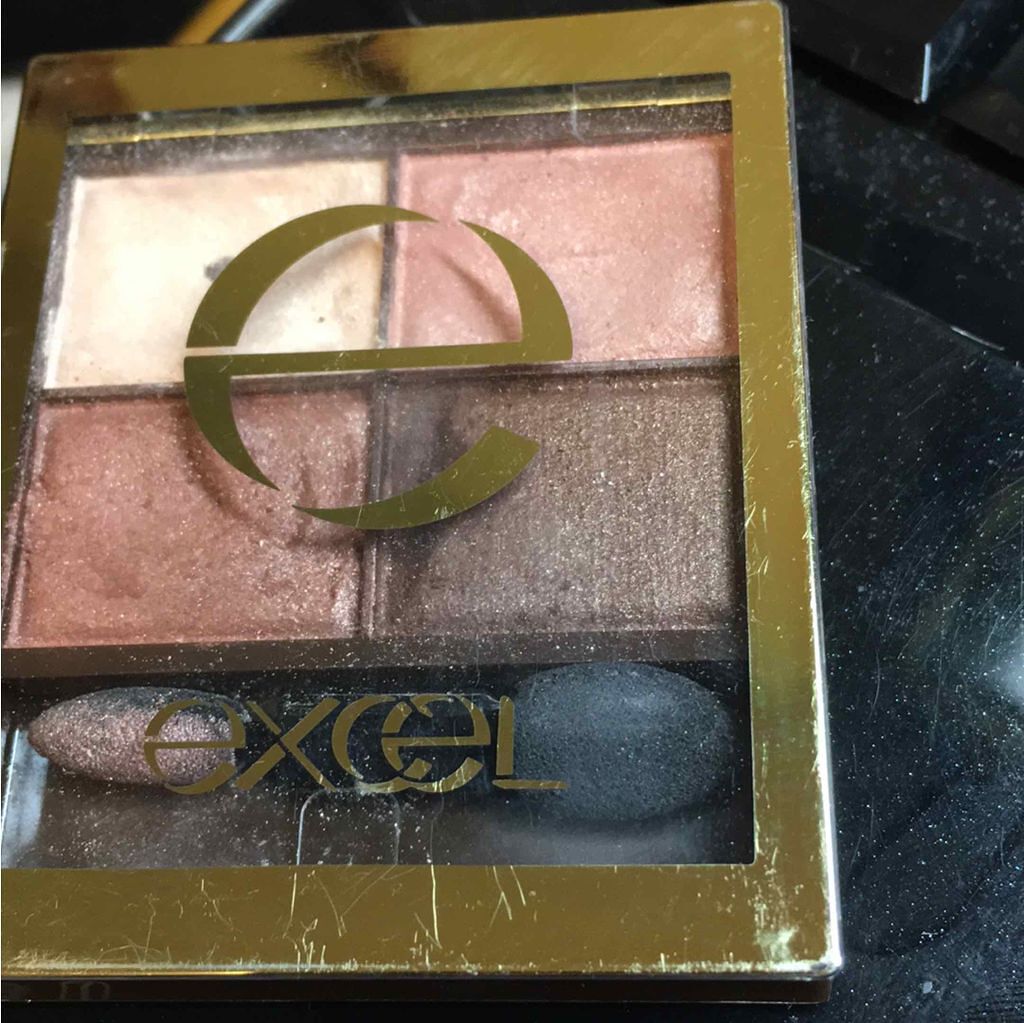 スキニーリッチシャドウ/excel/アイシャドウパレットを使ったクチコミ(1枚目)